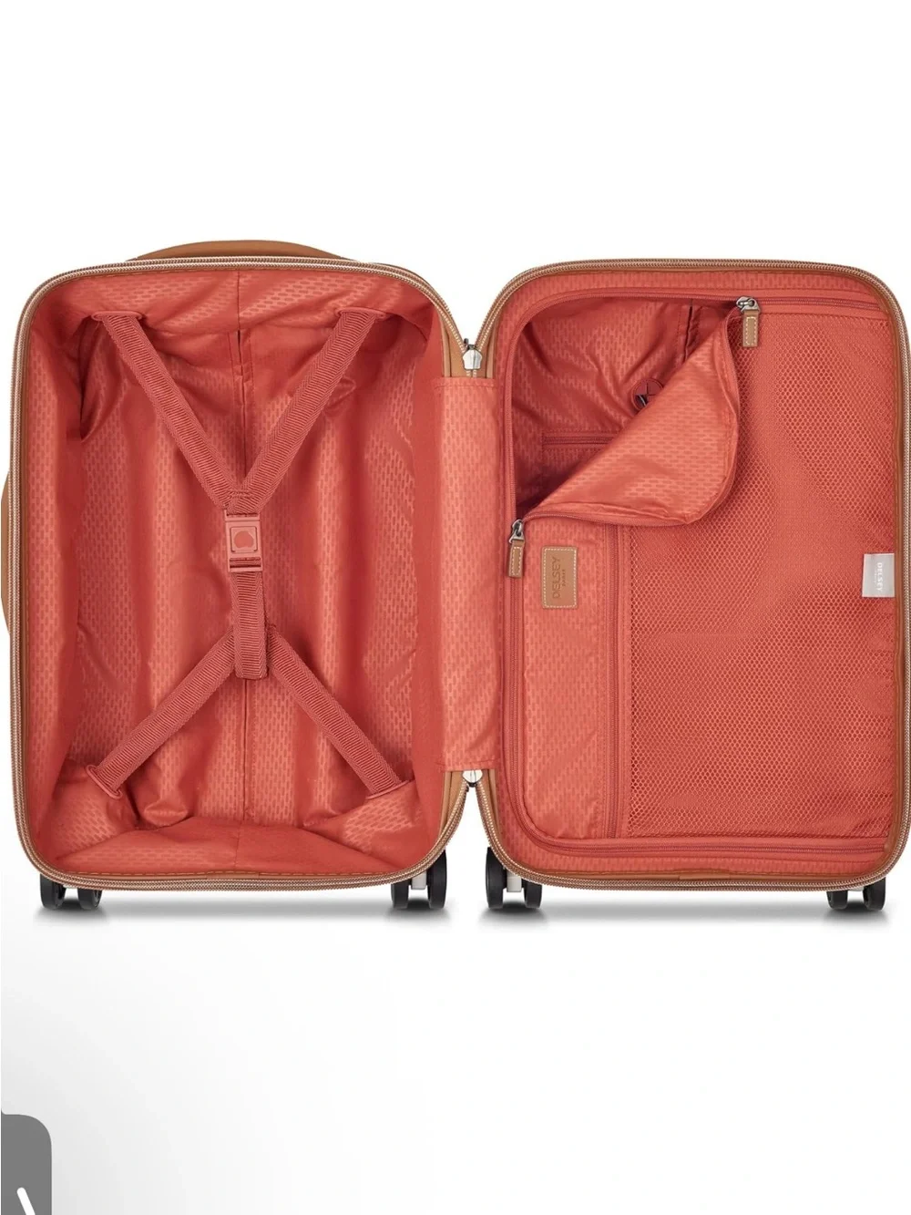 New DELSEY PARIS 2 Piece Set (20”Carry On + 28” Check Luggage)